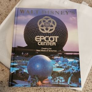 Walt Disney's Epcot Center Hardcover Collectible Book 1982